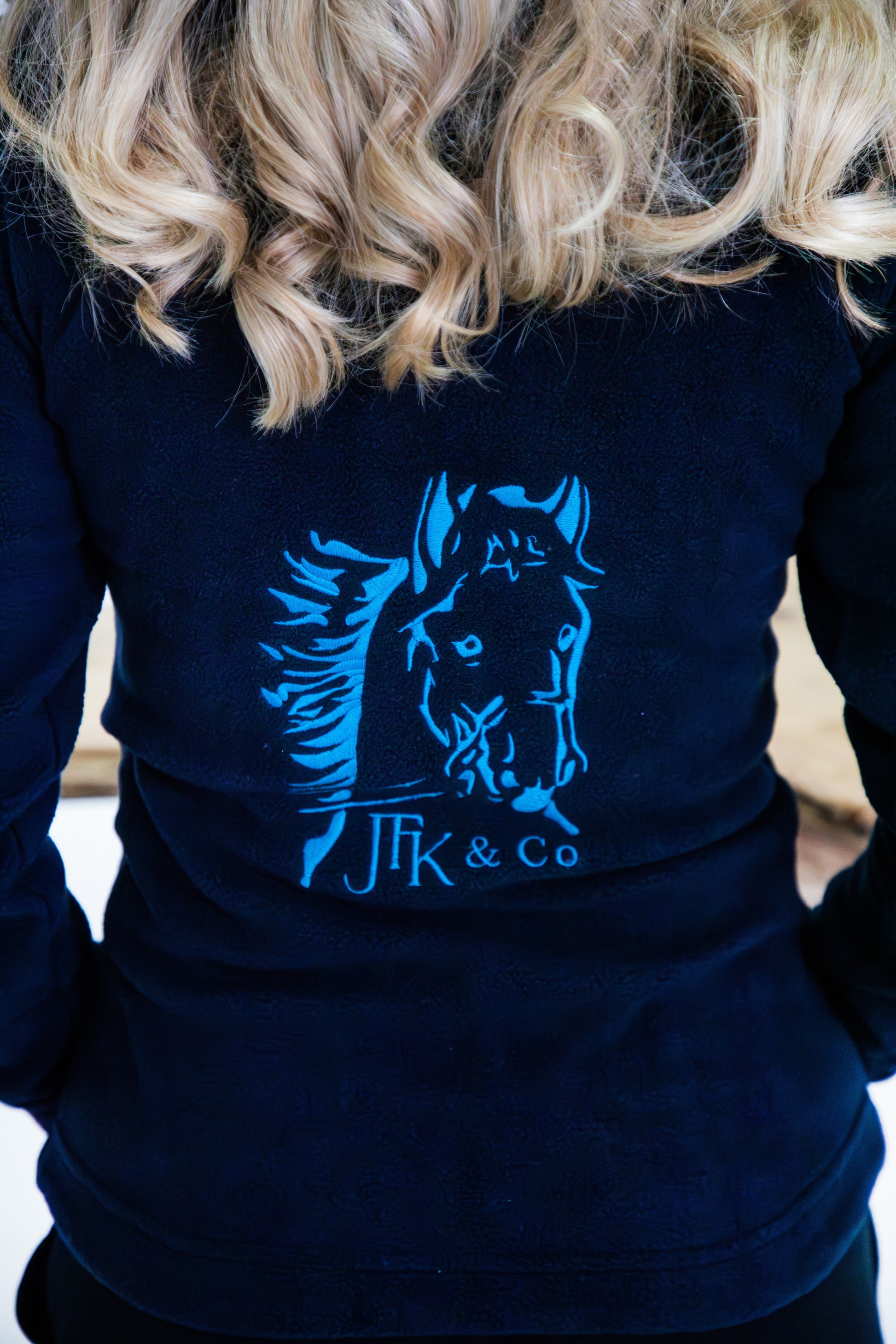 Fleece-Jacke Navy Blue