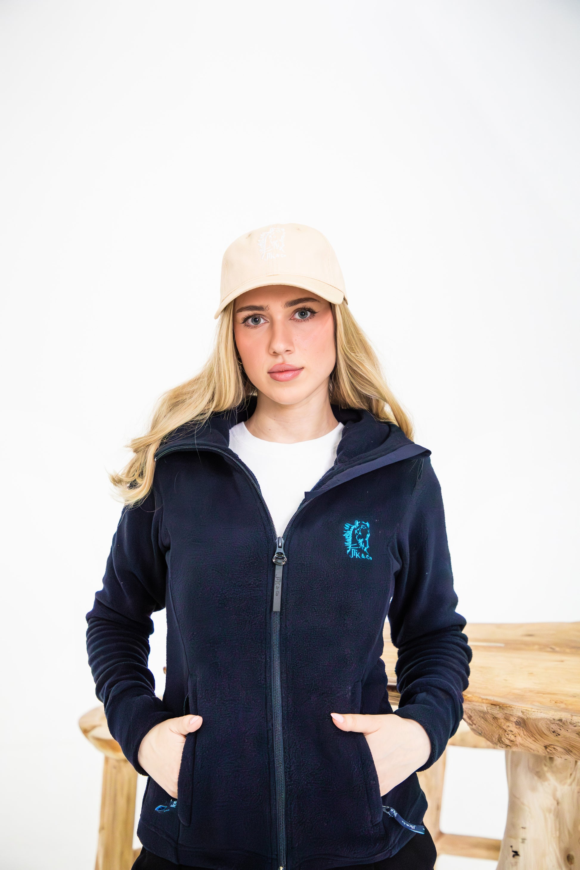 Fleece-Jacke Navy Blue