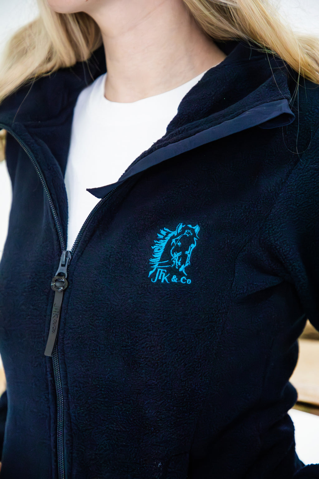 Fleece-Jacke Navy Blue