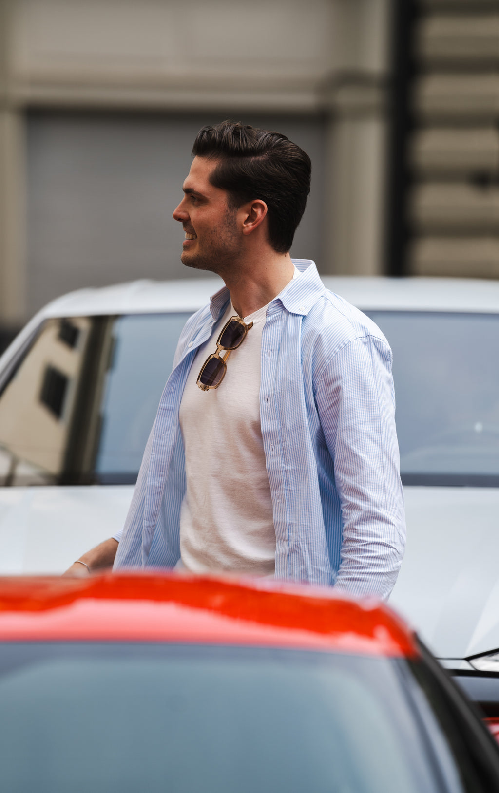 Shirt "Cote d'Azur" Ocean Blue Men