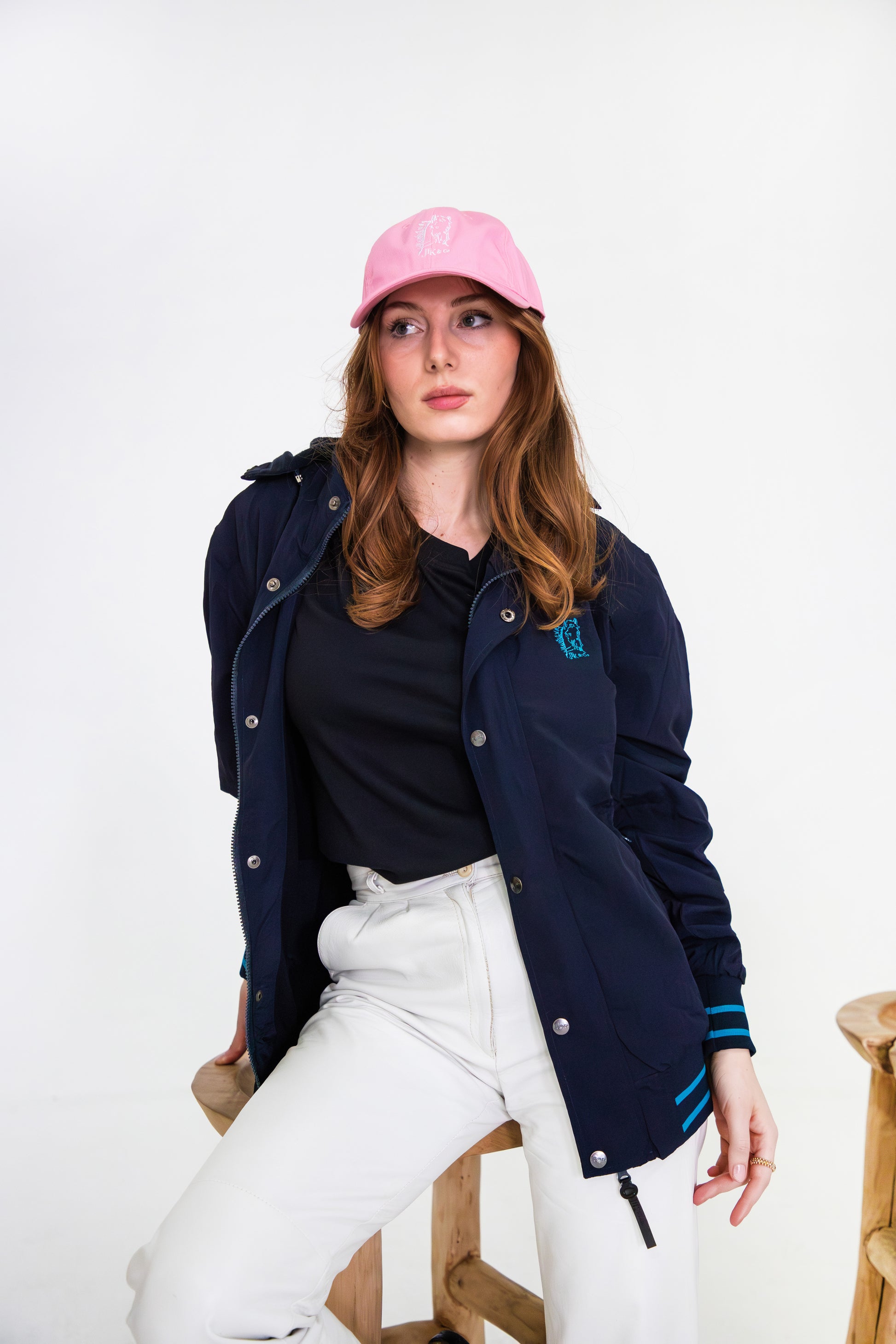Reiter Jacke Navy Blue