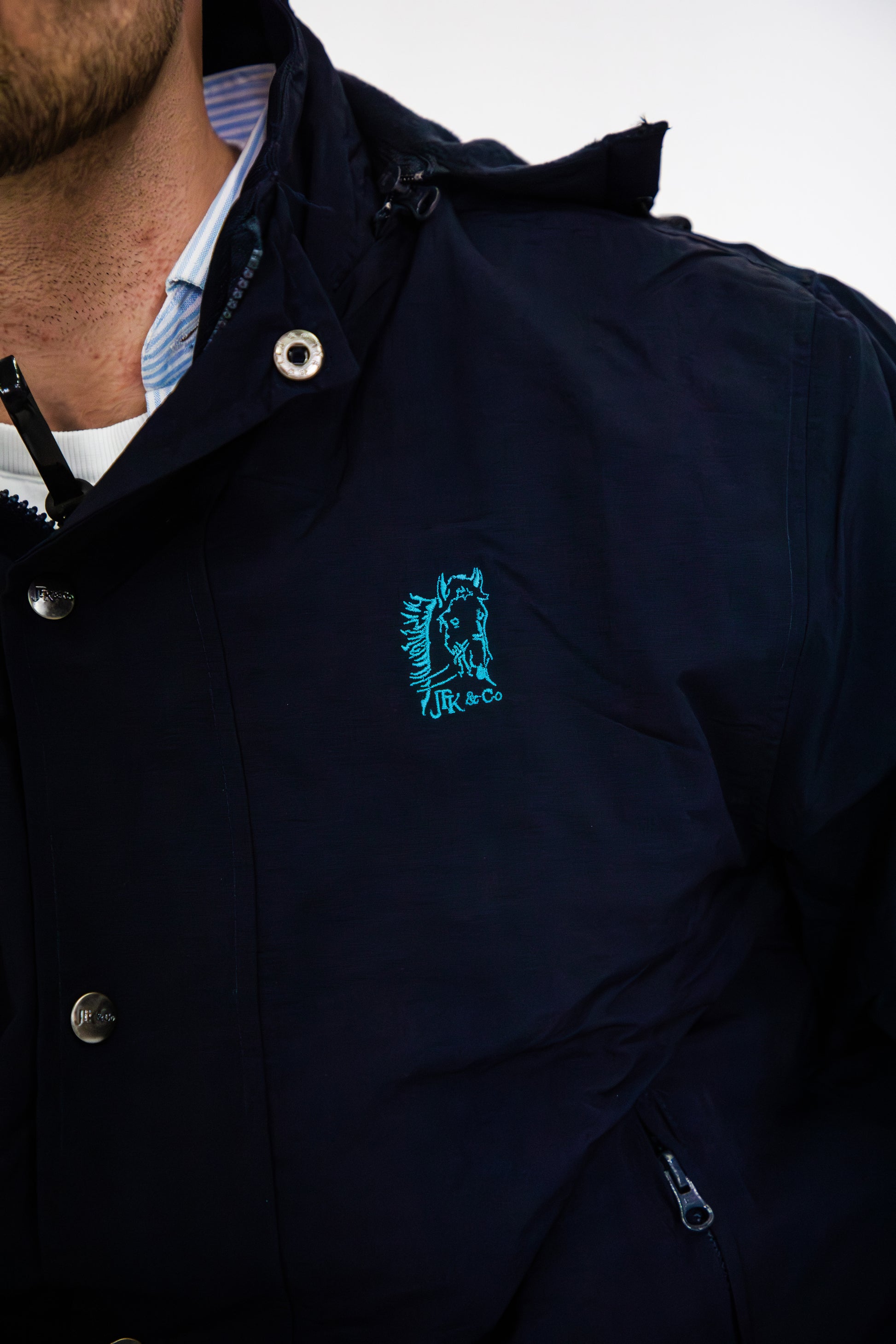 Reiter Jacke Navy Blue